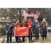 湘潭县退役军人志愿者服务队在行动