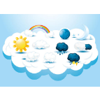 湘潭市气象台5月29日19时发布暴雨蓝色预警信号