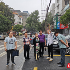 湘潭市人防办督导湖南科技大学周边既有自建房排查整治工作