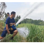 湘潭消防全力以赴开展抗旱救灾行动