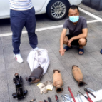 百日行动丨九华公安破获盗窃汽车“三元催化器”案件