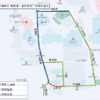 关于对岳塘区中洲路、半边街施工期间实施交通管制的通告