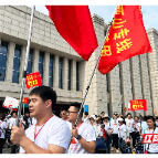 乘火车寻伟人足迹 吉安400余名学员乘“两山”红色专列抵达湘潭