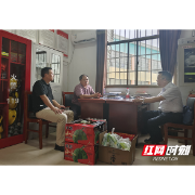 湘潭市档案馆开展“走找想促”调研暨 “夏送清凉”活动