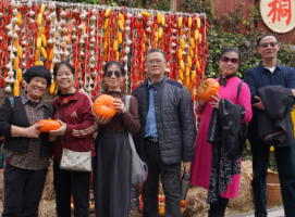 永州市中心医院组织退休职工赴双牌桐子坳开展重阳节活动