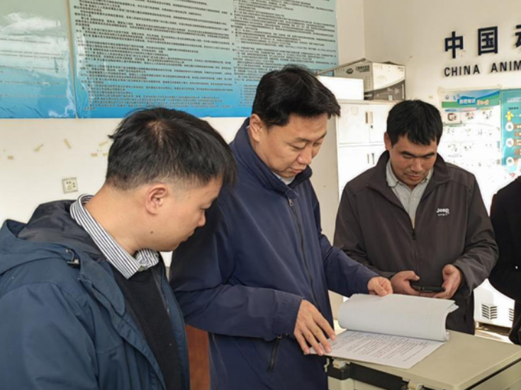 湖南省基层兽医机构效能评估走进永州江华