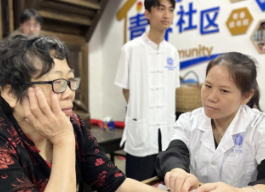 永州职业技术学院社会服务志愿活动走进社区