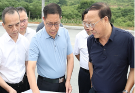 祁阳：蒋崇华调研园区产业项目建设工作