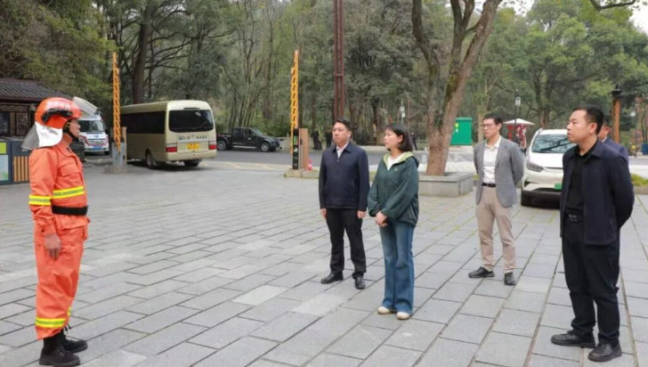王慧敏调研森林防灭火和松材线虫病防治工作