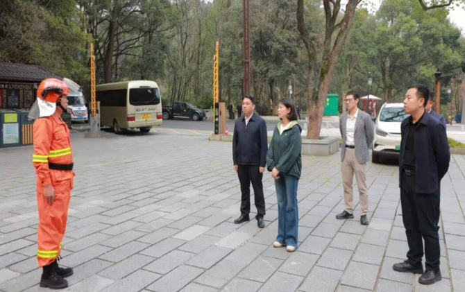 王慧敏调研森林防灭火和松材线虫病防治工作