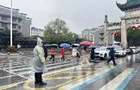 衡阳南岳：雨中“警”色暖新春 坚守护航平安路