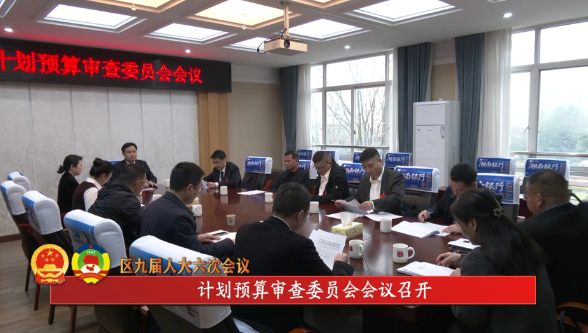 区九届人大六次会议 | 计划预算审查委员会会议召开