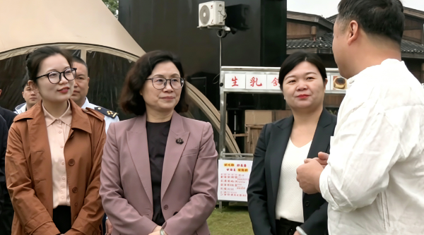 周玉梅来岳调研安全生产和防汛备汛工作
