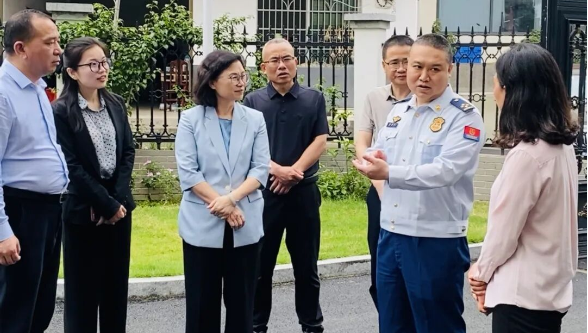 周玉梅来岳调研督导安全生产工作