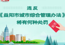  图解｜违反《益阳市城市综合管理办法》将有何种处罚