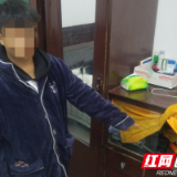 沅江一蟊贼入室盗窃遇主人 谎称上厕所