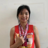 骄傲！益阳赫山15岁女生斩获全国田径锦标赛双金