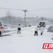 资阳：大雪来袭，白衣天使雪中上门随访送温暖