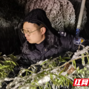 桃江：风雪中的暖心“警”事