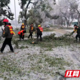 赫山公路：昼夜抗战冰雪 同心戮力护航春运回家路