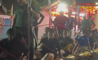 视频丨益阳兰溪双桡龙舟出海马六甲，马来西亚群众上手体验直呼“震撼”