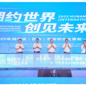 智能与创新碰撞 产业与技术赋能 2025年湖南省（国际）创新创业大赛新一代信息技术半决赛在益阳开赛