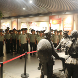 “铭历史、忆初心、践使命”——武警郴州支队到红色沙洲开展专题教育