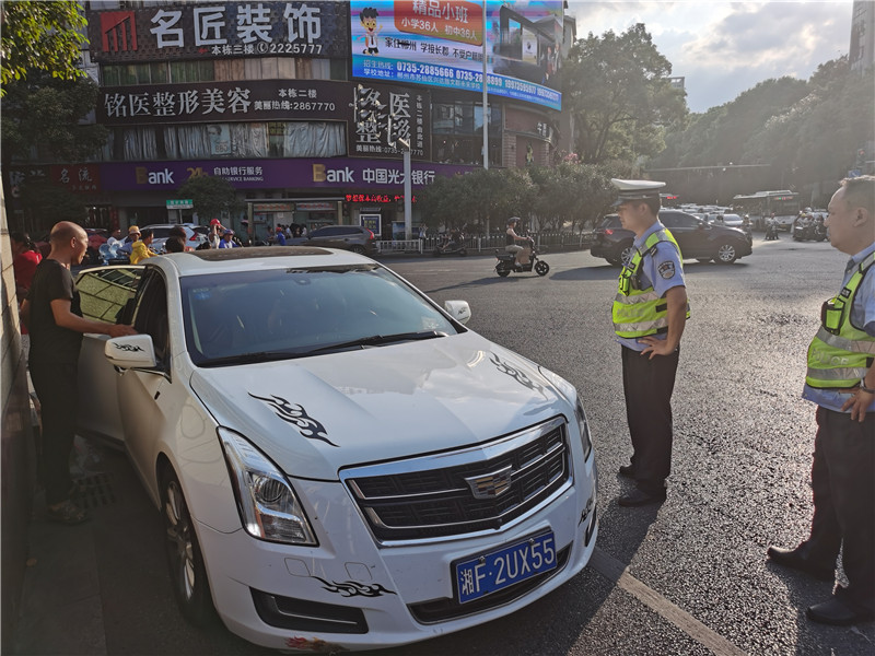 北湖法院与交警联动执行，让“老赖”车辆无处遁形