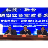 “院士专家常德行”暨湖南红茶高峰论坛在常德市举行