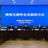 湖南生猪核心种源自主选育项目即将启动