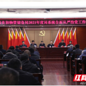 湖南省粮食和物资储备局召开局系统全面从严治党工作会议