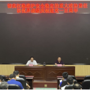 湖南省农业农村厅召开庆祝建党100周年安全稳定工作会议