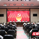 湖南省农业农村厅社会组织行业委员会第一次党员大会召开