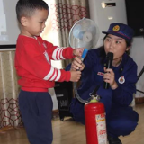 永州经开区：萌娃学消防 安全伴成长