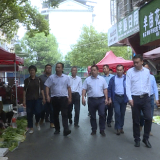 江华：吴军臣带队督导农贸市场创卫工作