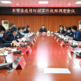 东安召开疫情防控工作视频调度会