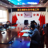 东安：久久为功 持续抓好环保工作