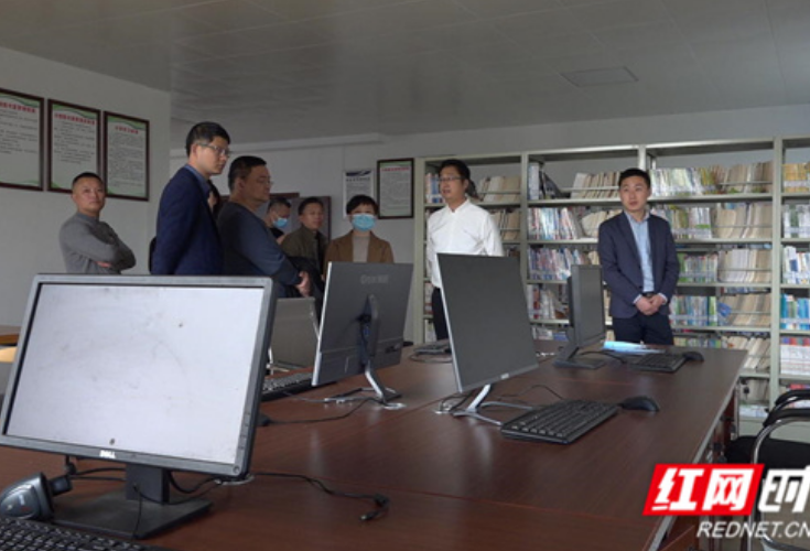 湖南省委宣传部到江永县开展农家书屋提质增效监督检查工作