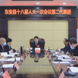县市区两会丨蒋华参加东安县十八届人大一次会议第二代表团讨论