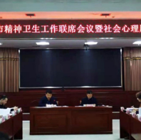 永州市精神卫生工作联席会议暨社会心理服务工作推进会召开