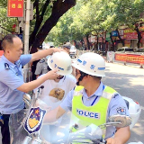 护航高考丨来回10分钟 新田民警快速消除考生“无证”之忧
