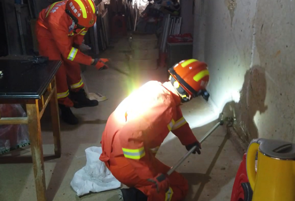 视频丨湖南新田：眼镜蛇闯入居民家中 消防指战员上门抓蛇解民忧