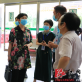 市级评估组来东安县评估验收健康促进县建设