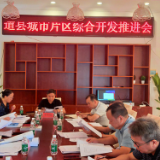 道县：李天明主持召开城市片区综合开发推进会