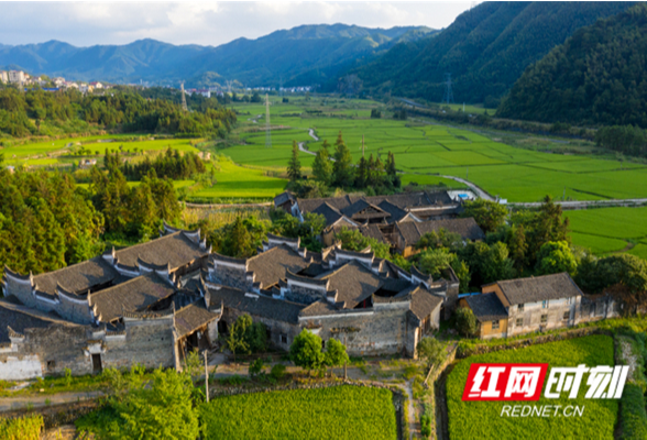 福永州·传统村落丨双牌大河江村：阳明山脚的太极图