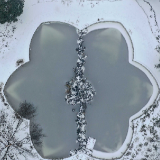 湖南道县：虎年春雪落山乡 宛若童话世界