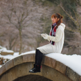 湖南蓝山：春雪如期而至 雪景美不胜收