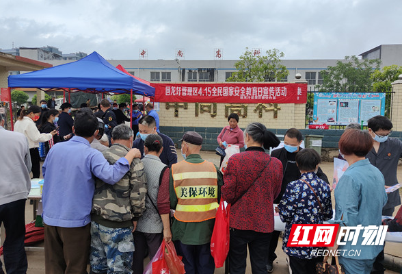 回龙圩开展全民国家安全教育日宣传活动