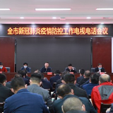 东安县全面落实全市新冠肺炎疫情防控工作电视电话会议精神
