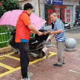 永州市公安局组织青年志愿者深入社区开展普法宣传活动
